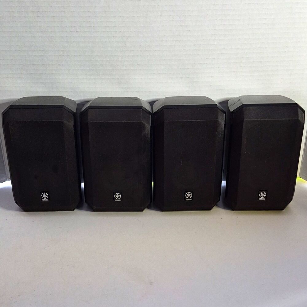 Yamaha NS-AP2600S(BL) Black Wired Compact Satellite Speakers Set of 4